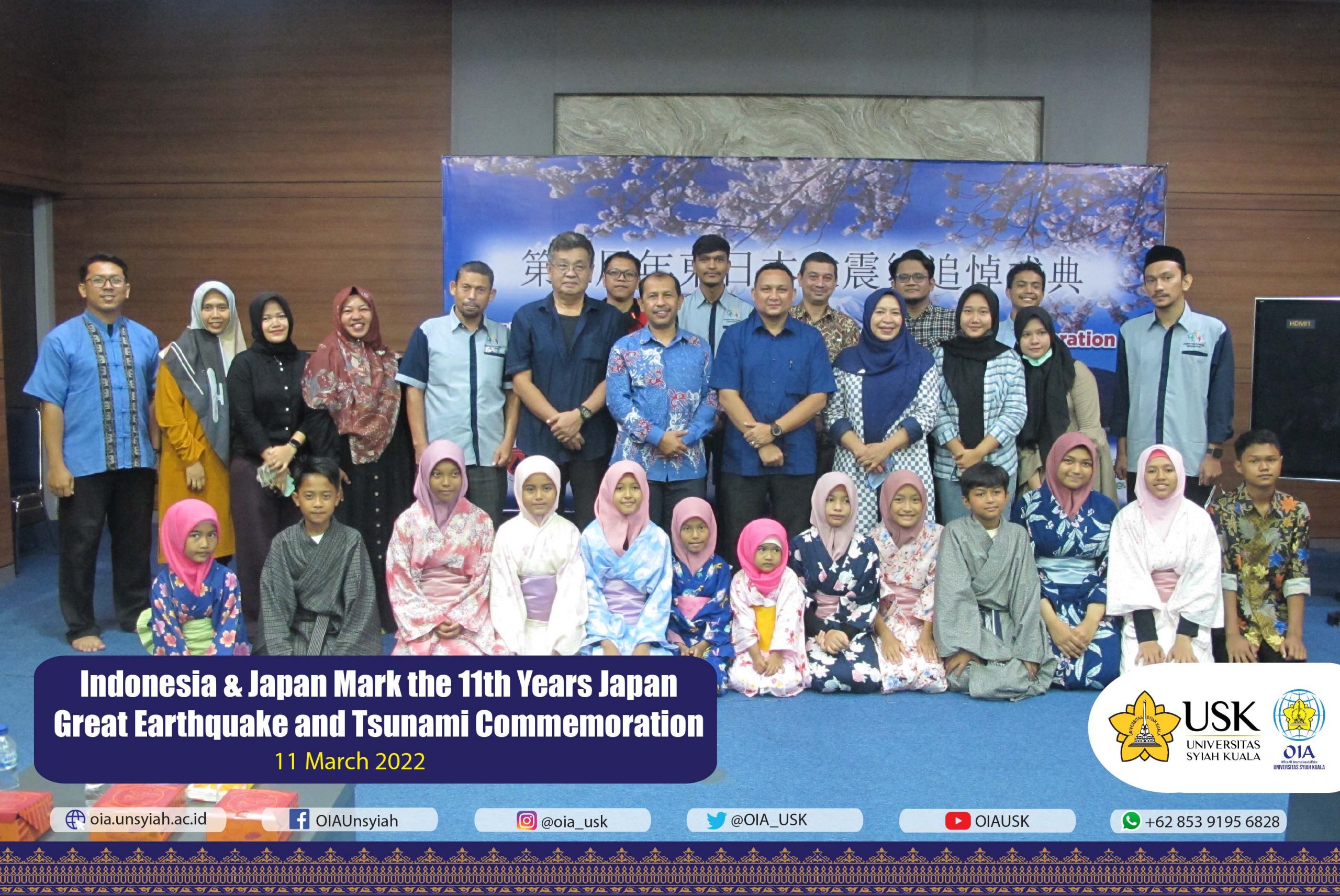 Indonesia and Japan Mark the 11th Years Japan Great Earthquake and Tsunami Commemoration