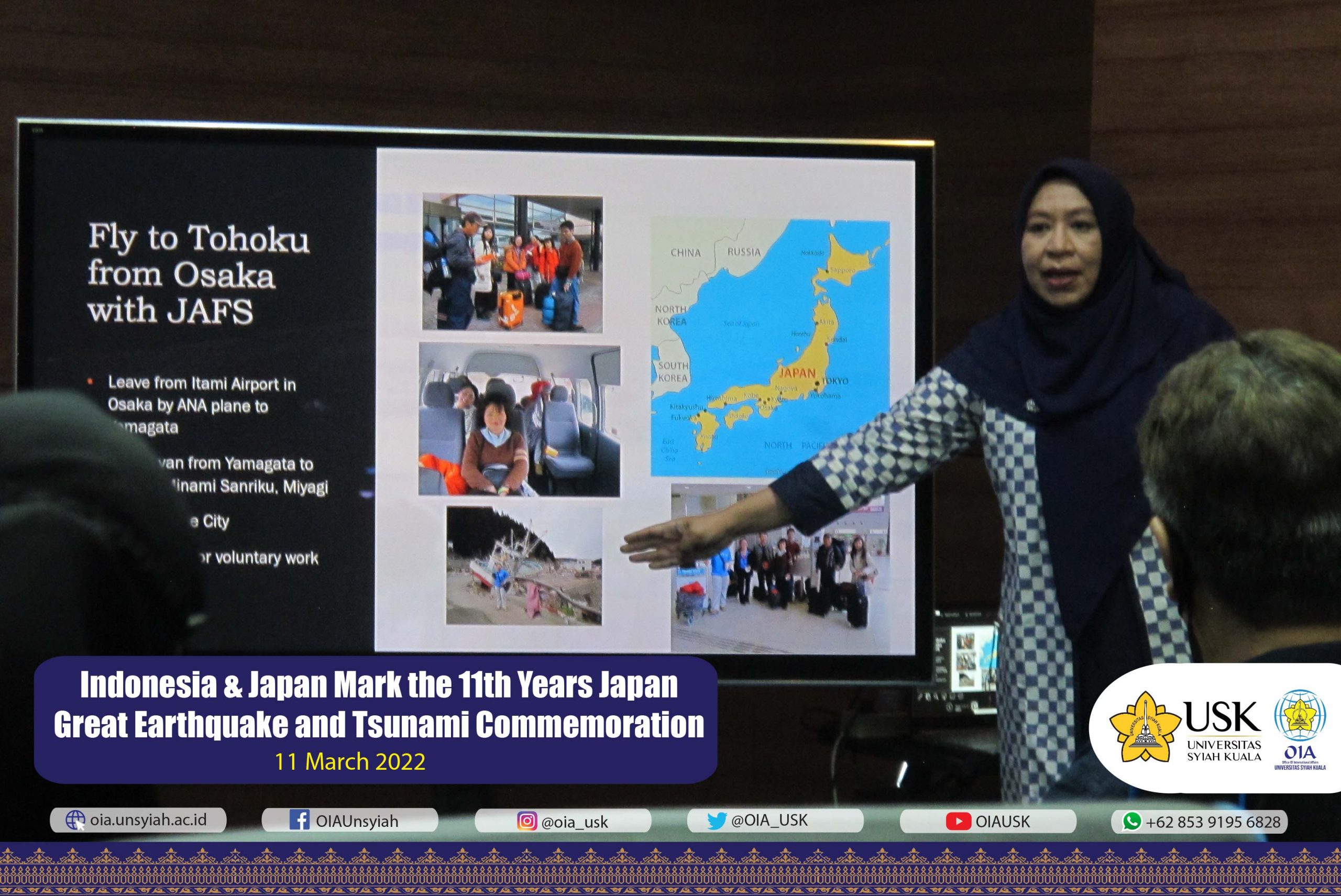 Indonesia and Japan Mark the 11th Years Japan Great Earthquake and Tsunami Commemoration