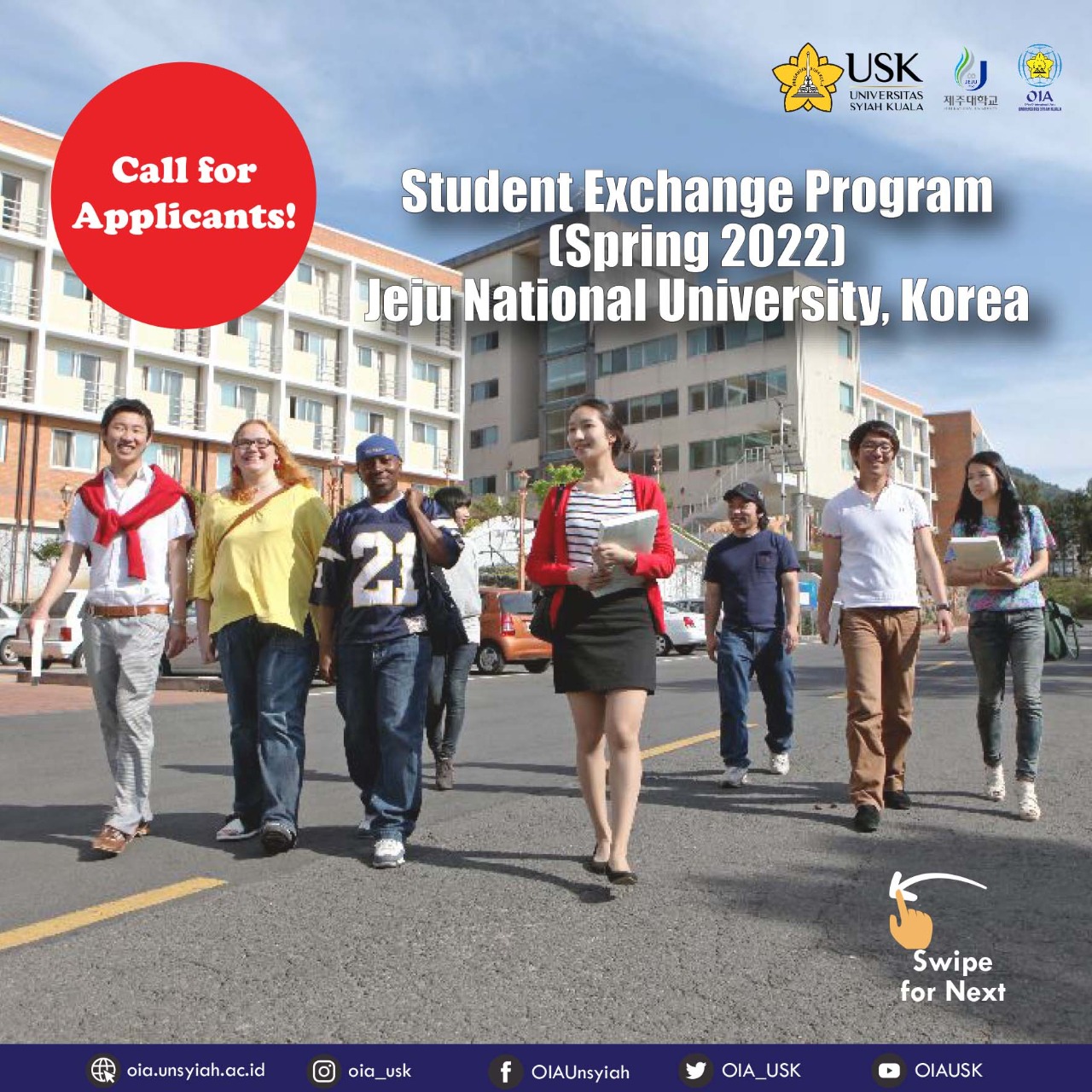 Student Exchange Program for Spring season, Jeju National University, Korea (1)