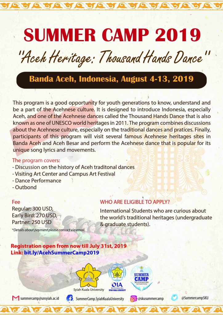 Summer Camp - Aceh Heritage