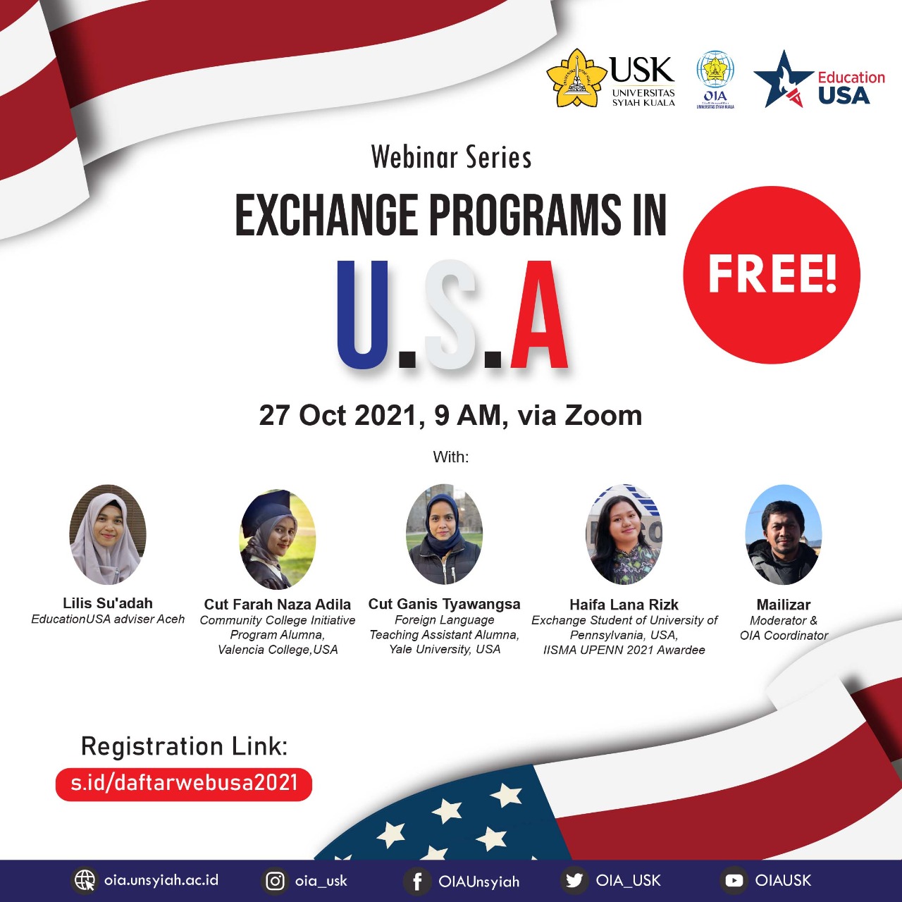 Webinar Series Exchange Programs in USA