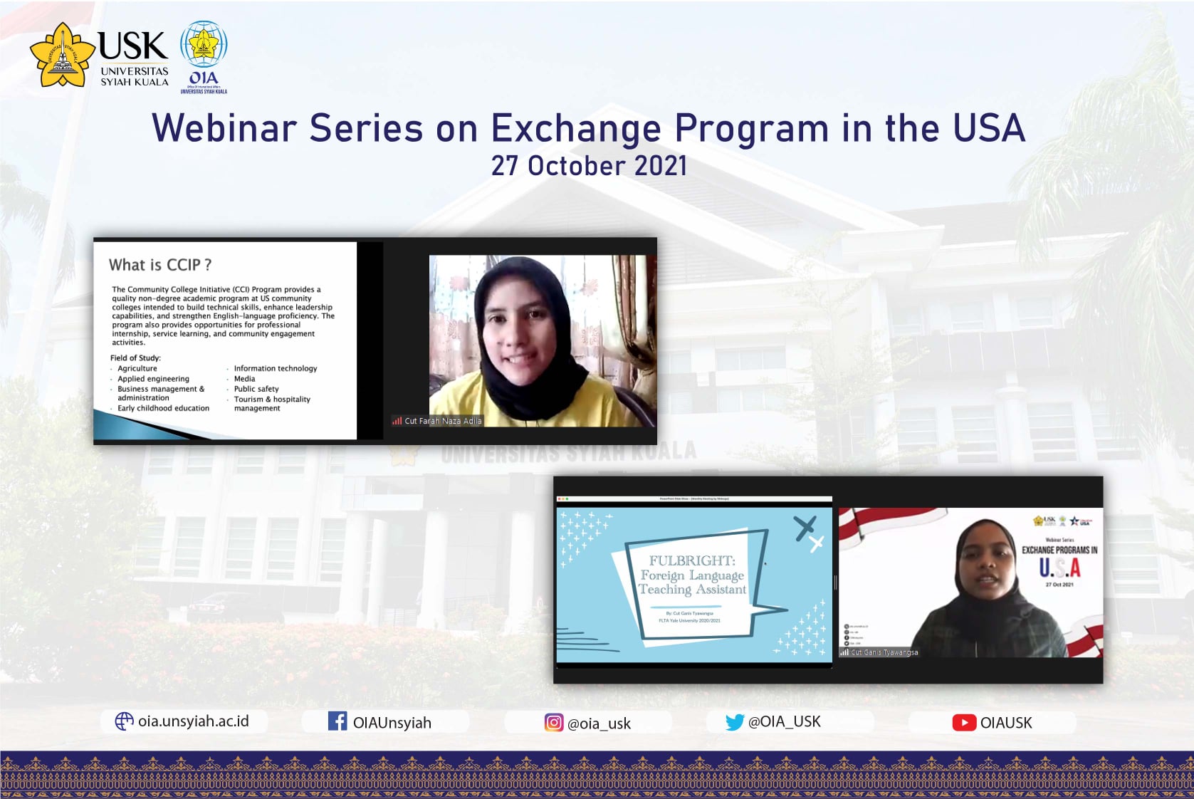 Webinar Series on Exchange Program in the USA (1)